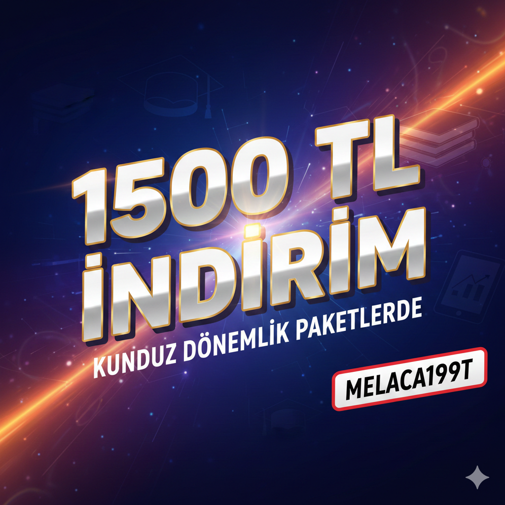 Kunduz Dönemlik Paketlerde 1500 TL İndirim Kodu MELACA199T